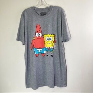 Spongebob Square Pants Grey Collectors T-Shirt Size XL NWT